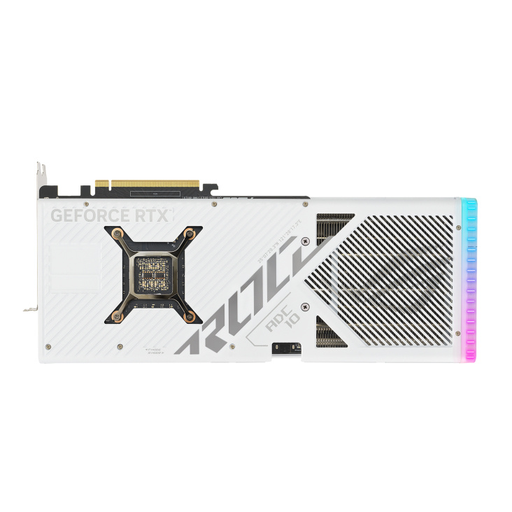 ASUS ROG -STRIX-RTX4080S-O16G-WHITE NVIDIA GeForce RTX 4080 SUPER 16 Go GDDR6X