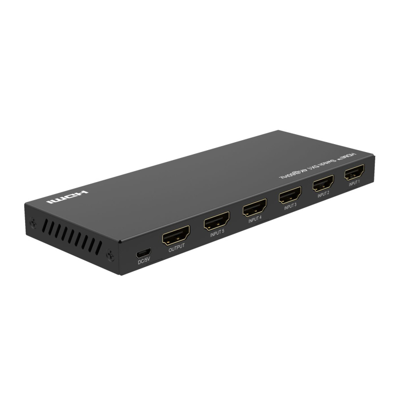 Microconnect MC-HDMISWITCH0501-4K commutateur vidéo