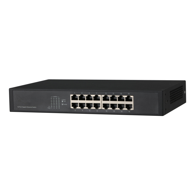 Dahua Technology PFS3016-16GT commutateur réseau Non-géré L2 Gigabit Ethernet (10/100/1000) Noir