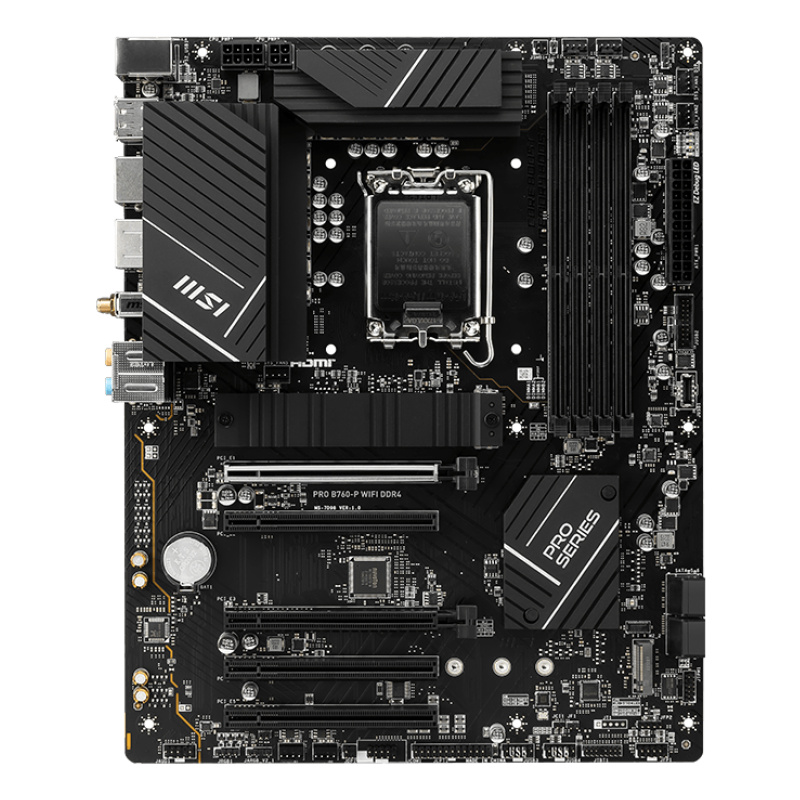 MSI PRO B760-P WIFI DDR4 carte mère LGA 1700 ATX