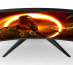 AOC G2 C32G2ZE/BK écran plat de PC 80 cm (31.5") 1920 x 1080 pixels Full HD LED Noir, Rouge