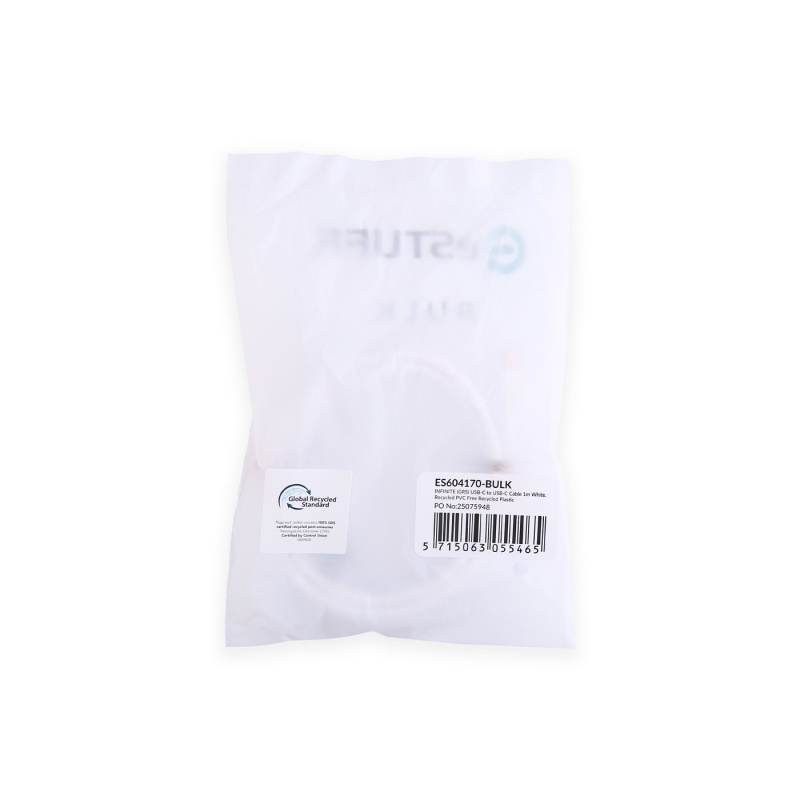 eSTUFF ES604170-BULK câble USB USB 2.0 1 m USB C Blanc