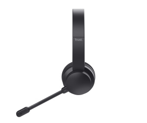 Trust Ayda Casque Avec fil &sans fil Arceau Appels/Musique USB Type-C Bluetooth Noir