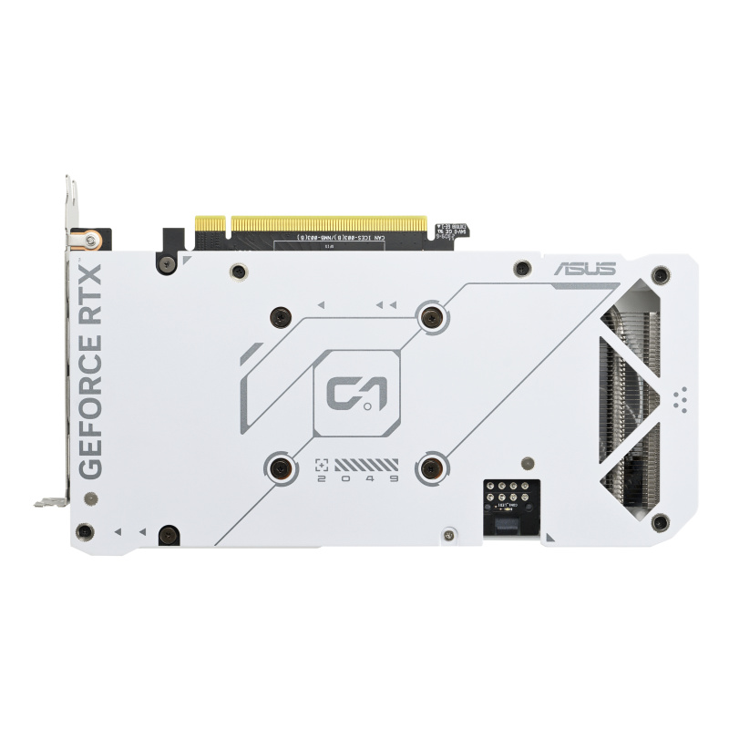 ASUS Dual -RTX4060TI-O8G-WHITE NVIDIA GeForce RTX 4060 Ti 8 Go GDDR6