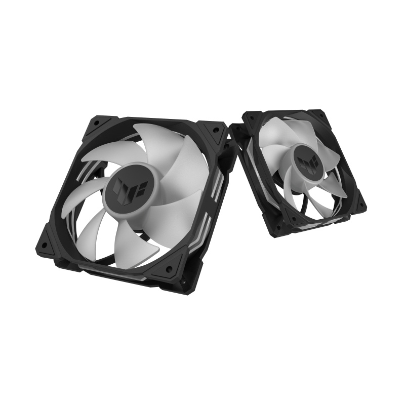 ASUS TUF Gaming TR120 ARGB Fan - Single Pack Boitier PC Ventilateur 12 cm Noir