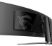 MSI MPG 491CQPX QD-OLED écran plat de PC 124,5 cm (49") 5120 x 1440 pixels Dual QHD Noir