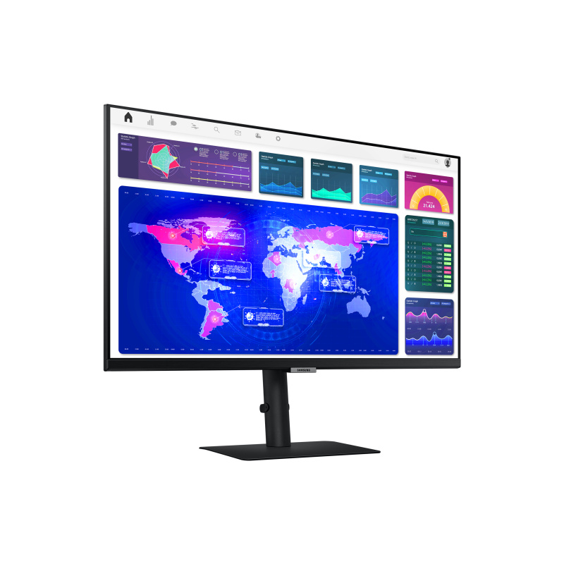 Samsung S60A écran plat de PC 68,6 cm (27") 2560 x 1440 pixels Quad HD LCD Noir