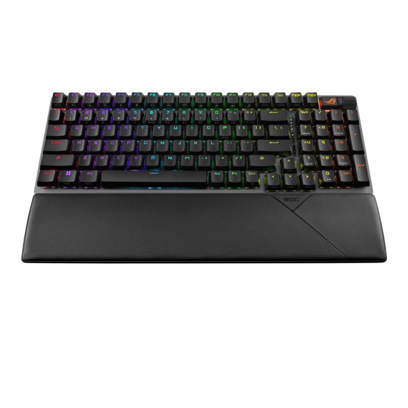 ASUS ROG Strix Scope II 96 Wireless clavier Jouer USB + RF Wireless + Bluetooth AZERTY Français Noir