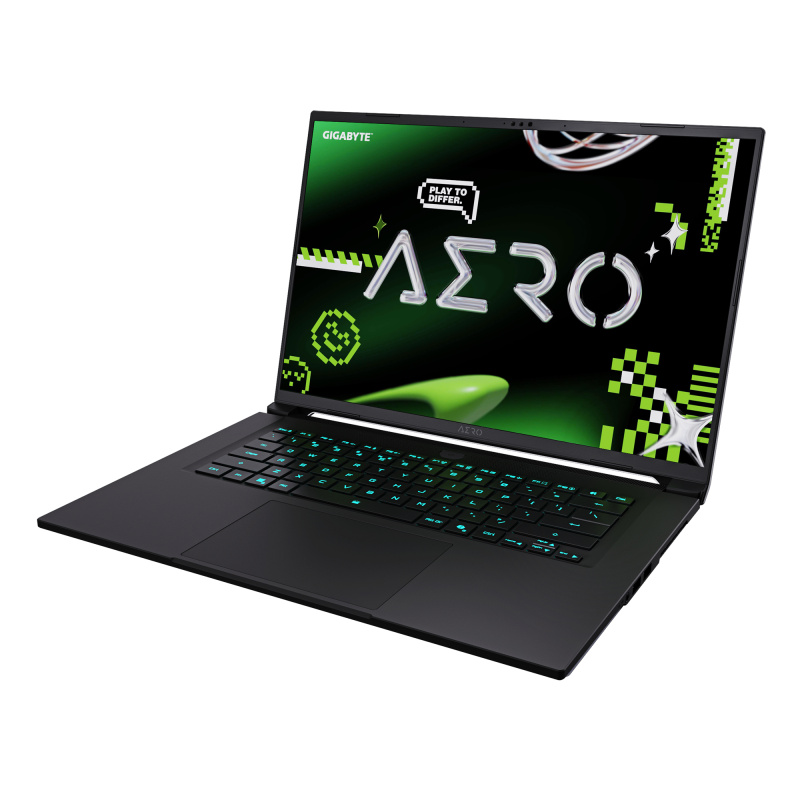 GIGABYTE AERO X16 2WH Ordinateur Gaming - 16", 165Hz WQXGA, Ryzen AI 9 HX 370, NVIDIA RTX 5070, 32Go DDR5 5200MHz, 1To Gen4 SSD, Win 11 Pro, Garantie 2 ans, Dolby Atmos, AERO X16 2WHA3FRC64DP