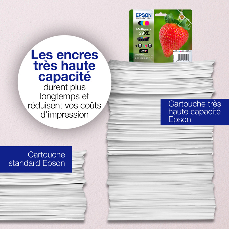 Epson Strawberry Multipack 4-colours 29 Claria Home Ink