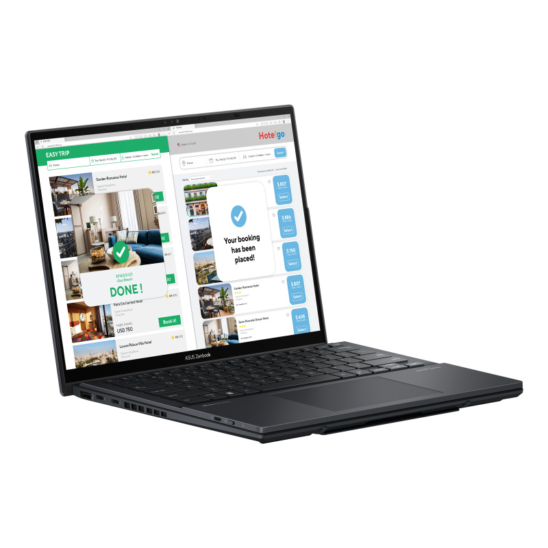ASUS Zenbook Duo UX8406MA-QL357X Intel Core Ultra 7 155H Hybride (2-en-1) 35,6 cm (14") Écran tactile WUXGA 32 Go LPDDR5x-SDRAM 1 To SSD Wi-Fi 6E (802.11ax) Windows 11 Pro Gris