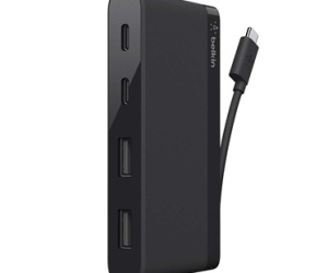 Belkin F4U090btBLK 5000 Mbit/s Noir