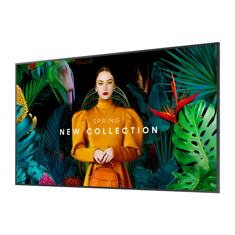 Samsung QM75C Écran plat de signalisation numérique 190,5 cm (75") LCD Wifi 500 cd/m² 4K Ultra HD Noir Tizen 24/7