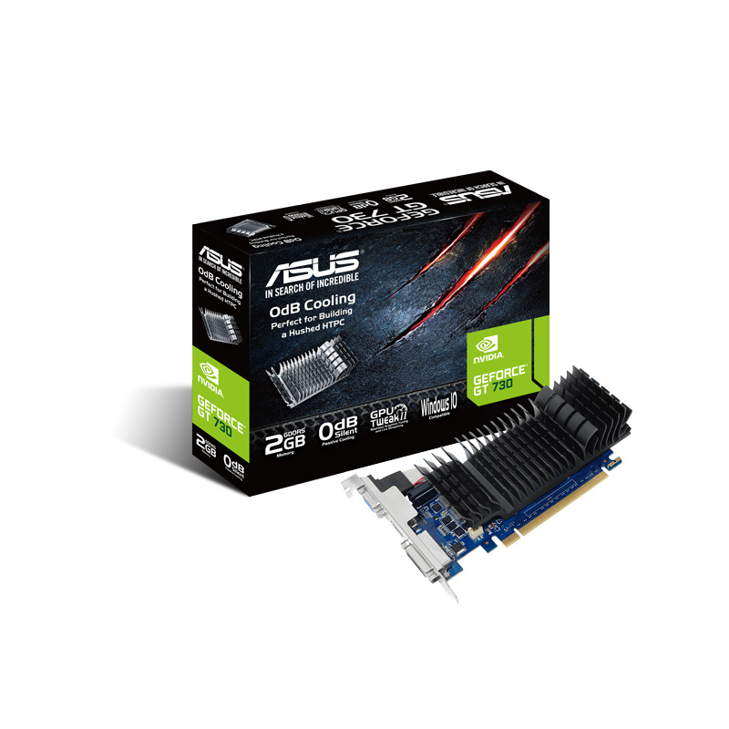 ASUS GT730-SL-2GD5-BRK NVIDIA GeForce GT 730 2 Go GDDR5
