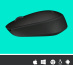 Logitech M171 Black-K souris Ambidextre RF sans fil Optique 1000 DPI