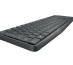 Logitech MK235 clavier Souris incluse USB AZERTY Français Gris