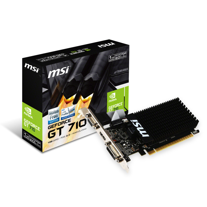 MSI V809-1899R carte graphique NVIDIA GeForce GT 710 1 Go GDDR3