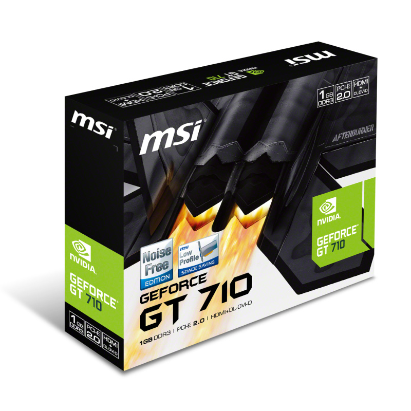 MSI V809-1899R carte graphique NVIDIA GeForce GT 710 1 Go GDDR3