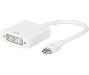 eSTUFF 0.15m MiniDP - DVI-D m/f 0,15 m Mini DisplayPort Blanc