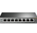 TP-Link TL-SG108PE Géré L2 Gigabit Ethernet (10/100/1000) Connexion Ethernet, supportant l'alimentation via ce port (PoE) Noir