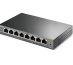 TP-Link TL-SG108PE Géré L2 Gigabit Ethernet (10/100/1000) Connexion Ethernet, supportant l'alimentation via ce port (PoE) Noir