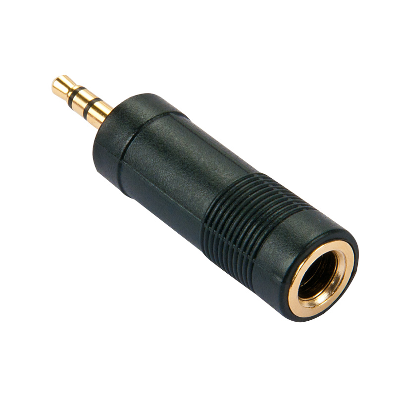Lindy Adaptateur audio Jack stéréo 3,5mm M / 6,3mm F