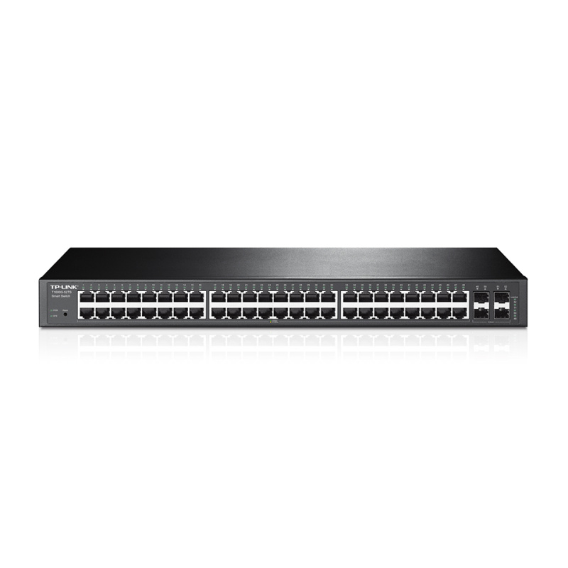 TP-Link T1600G-52TS (TL-SG2452) Géré L2+ Gigabit Ethernet (10/100/1000) 1U Noir