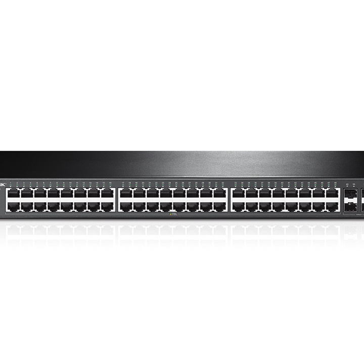 TP-Link T1600G-52TS (TL-SG2452) Géré L2+ Gigabit Ethernet (10/100/1000) 1U Noir