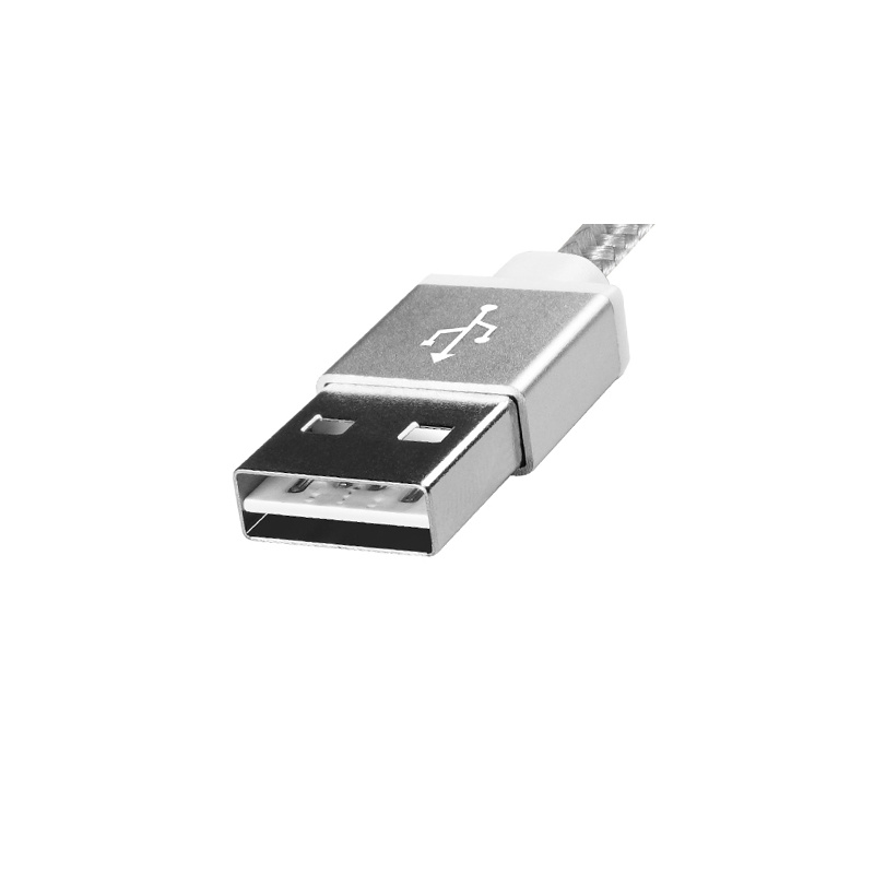 ADATA 1m, USB2.0-A/USB2.0 Micro-B câble USB USB A Micro-USB B Argent
