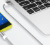 ADATA 1m, USB2.0-A/USB2.0 Micro-B câble USB USB A Micro-USB B Argent