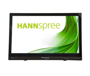 Hannspree HT161HNB écran plat de PC 39,6 cm (15.6") 1366 x 768 pixels HD LED Écran tactile Dessus de table Noir