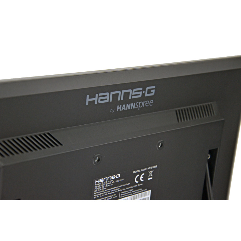 Hannspree HT161HNB écran plat de PC 39,6 cm (15.6") 1366 x 768 pixels HD LED Écran tactile Dessus de table Noir
