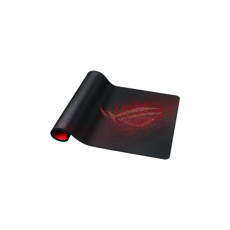 ASUS ROG Sheath Tapis de souris de jeu Noir, Rouge
