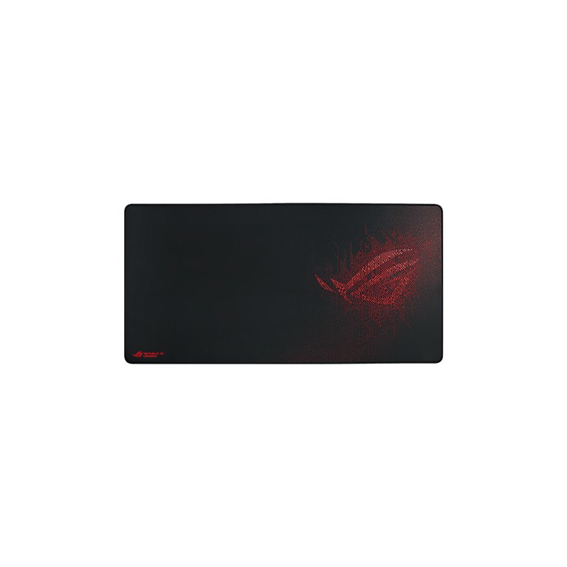 ASUS ROG Sheath Tapis de souris de jeu Noir, Rouge