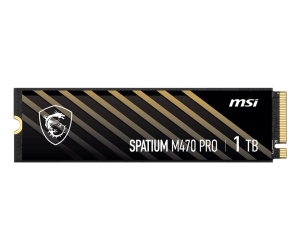 MSI Spatium M470 PRO PCIe 4.0 NVMe M.2 1TB 1 To PCI Express 4.0 3D NAND