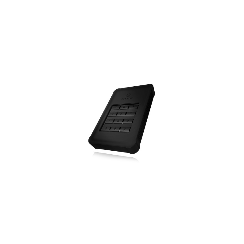 ICY BOX IB-289U3 Boîtier disque dur/SSD Noir 2.5"