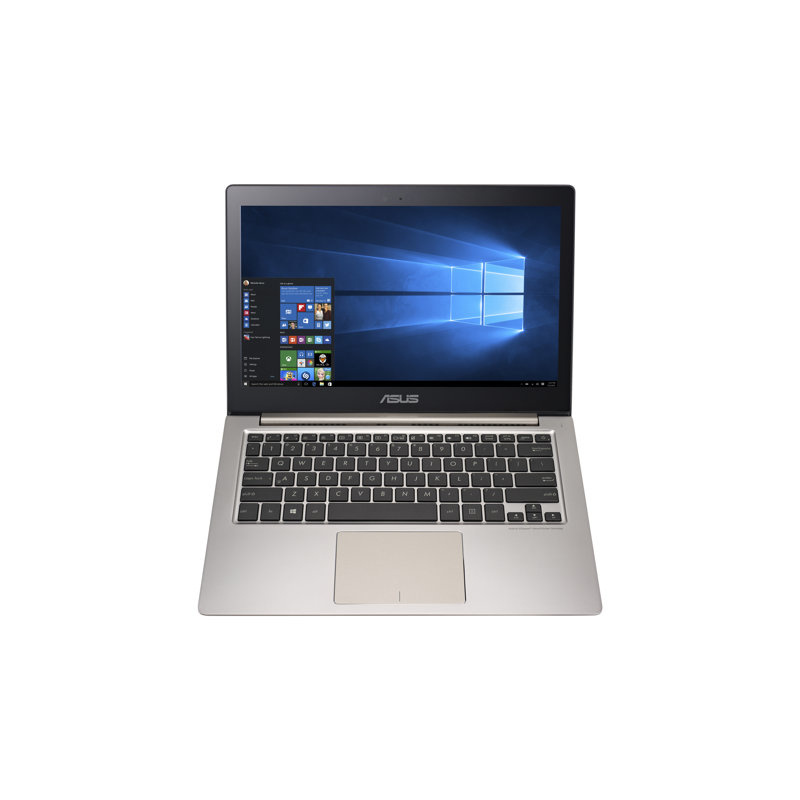 ASUS Zenbook UX303UA-R4138R Intel® Core™ i3 i3-6100U Ordinateur portable 33,8 cm (13.3") Full HD 4 Go DDR3L-SDRAM 500 Go HDD Windows 10 Pro Marron, Métallique