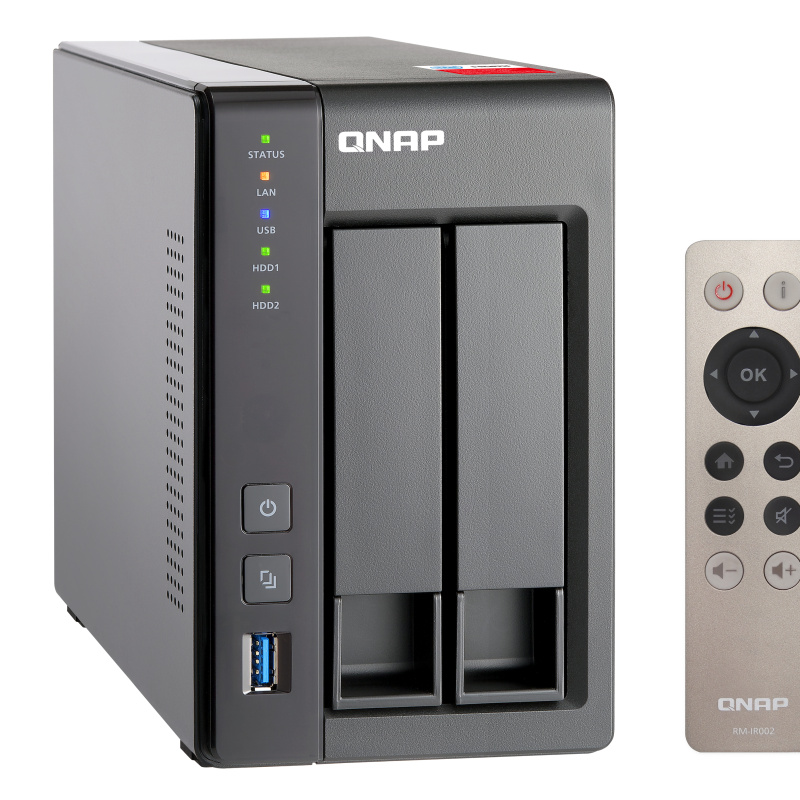 QNAP TS-251+ NAS Tower Ethernet/LAN Gris J1900