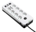 Eaton PB8TUF protection surtension Noir, Blanc 8 sortie(s) CA 220 - 250 V 1,5 m