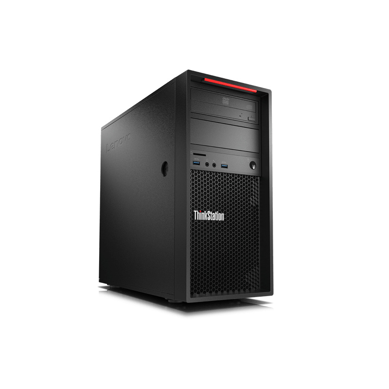 Lenovo ThinkStation P410 Mini Tower Intel® Xeon® E5 v4 E5-1630V4 8 Go DDR4-SDRAM 256 Go SSD NVIDIA® Quadro® K1200 Windows 10 Pro Station de travail Noir