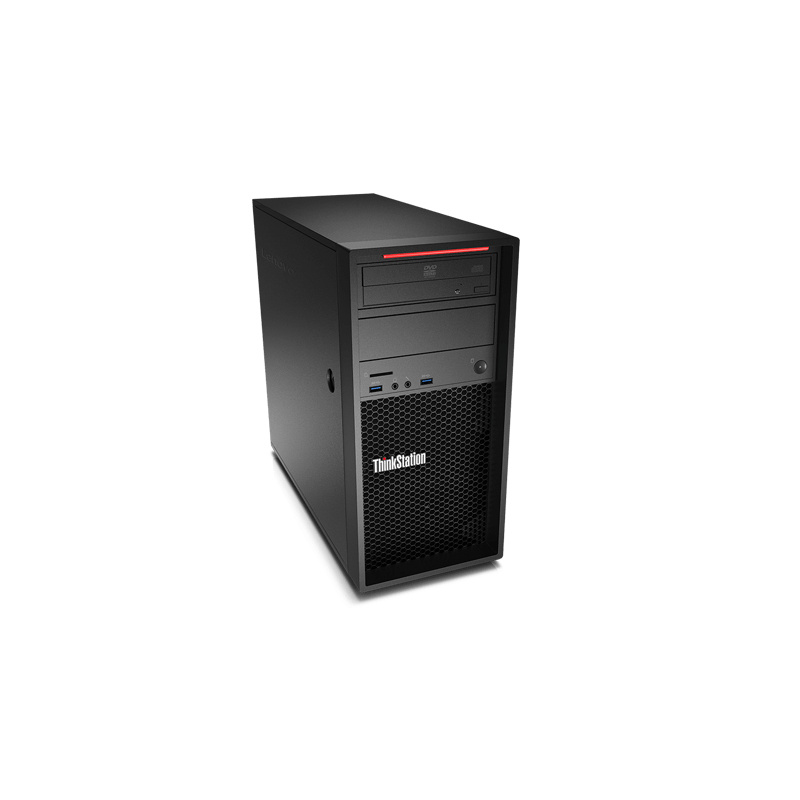 Lenovo ThinkStation P410 Mini Tower Intel® Xeon® E5 v4 E5-1630V4 8 Go DDR4-SDRAM 256 Go SSD NVIDIA® Quadro® K1200 Windows 10 Pro Station de travail Noir