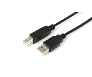 Microconnect USBAB5B câble USB USB 2.0 5 m USB A USB B Noir