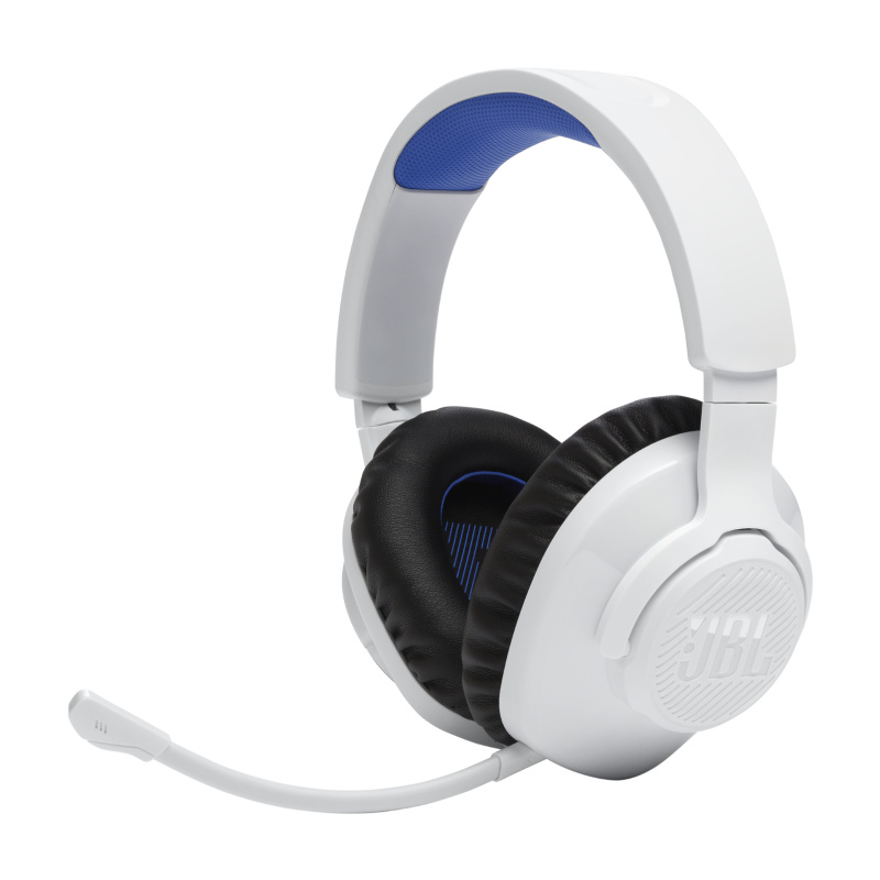 JBL Quantum 360P Casque Sans fil Arceau Jouer USB Type-C Bluetooth Bleu, Blanc