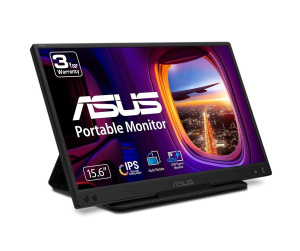 ASUS ZenScreen MB166C écran plat de PC 39,6 cm (15.6") 1920 x 1080 pixels Full HD LED Noir