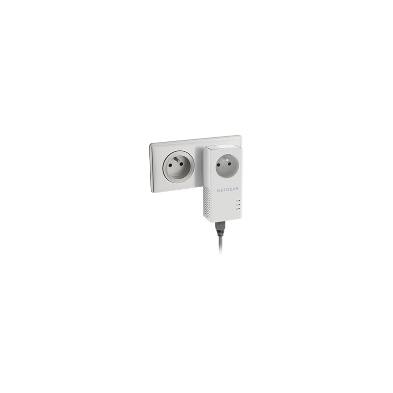 NETGEAR PLP1000-100FRS Adaptateur réseau CPL 1000 Mbit/s Ethernet/LAN Blanc 2 pièce(s)