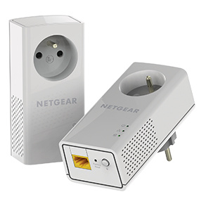 NETGEAR PLP1000-100FRS Adaptateur réseau CPL 1000 Mbit/s Ethernet/LAN Blanc 2 pièce(s)