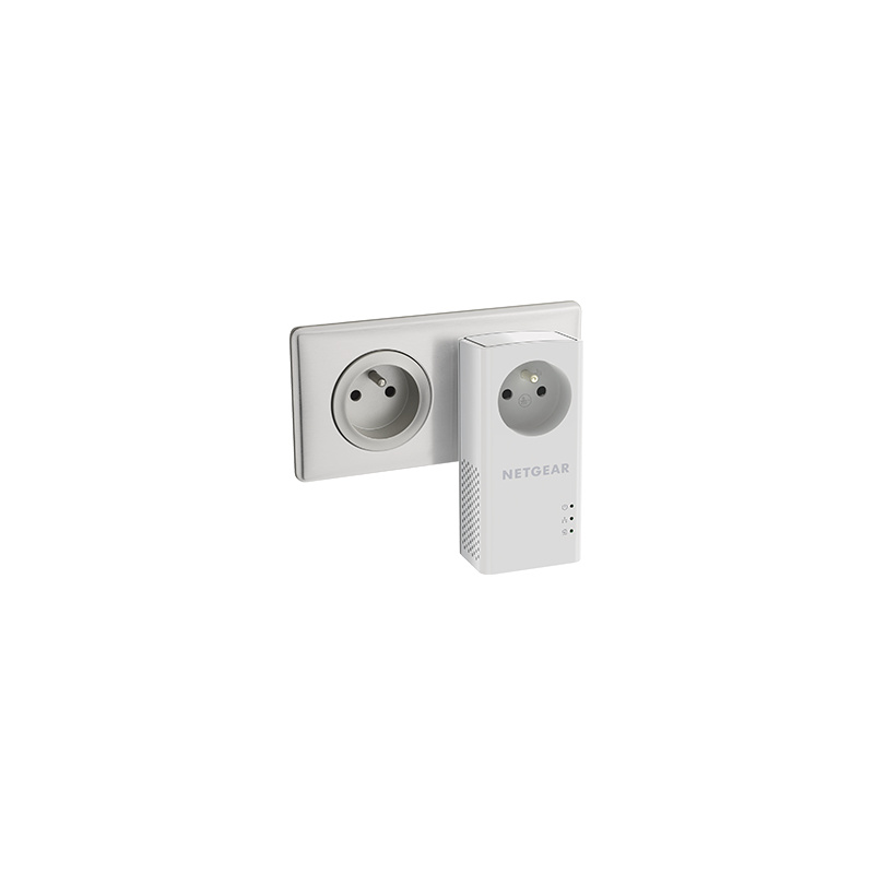NETGEAR PLP1000-100FRS Adaptateur réseau CPL 1000 Mbit/s Ethernet/LAN Blanc 2 pièce(s)