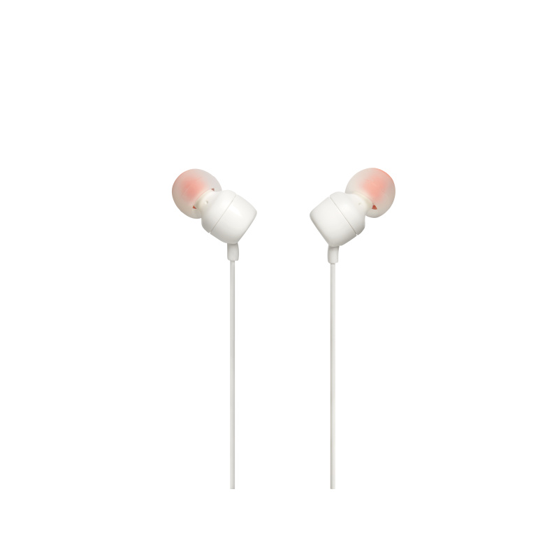 JBL Tune 110 Casque Avec fil Ecouteurs Musique Blanc