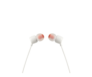 JBL Tune 110 Casque Avec fil Ecouteurs Musique Blanc