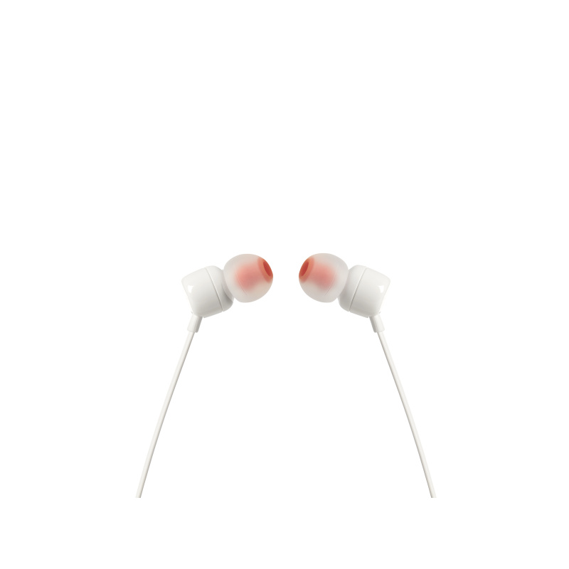 JBL Tune 110 Casque Avec fil Ecouteurs Musique Blanc